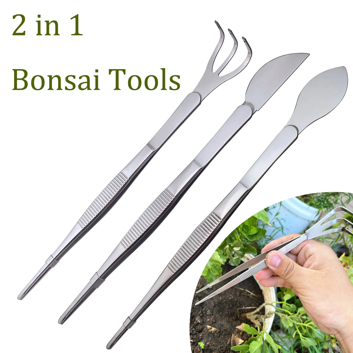 Bonsai Tweezers 2-in-1 Takamatsu (7 Models)