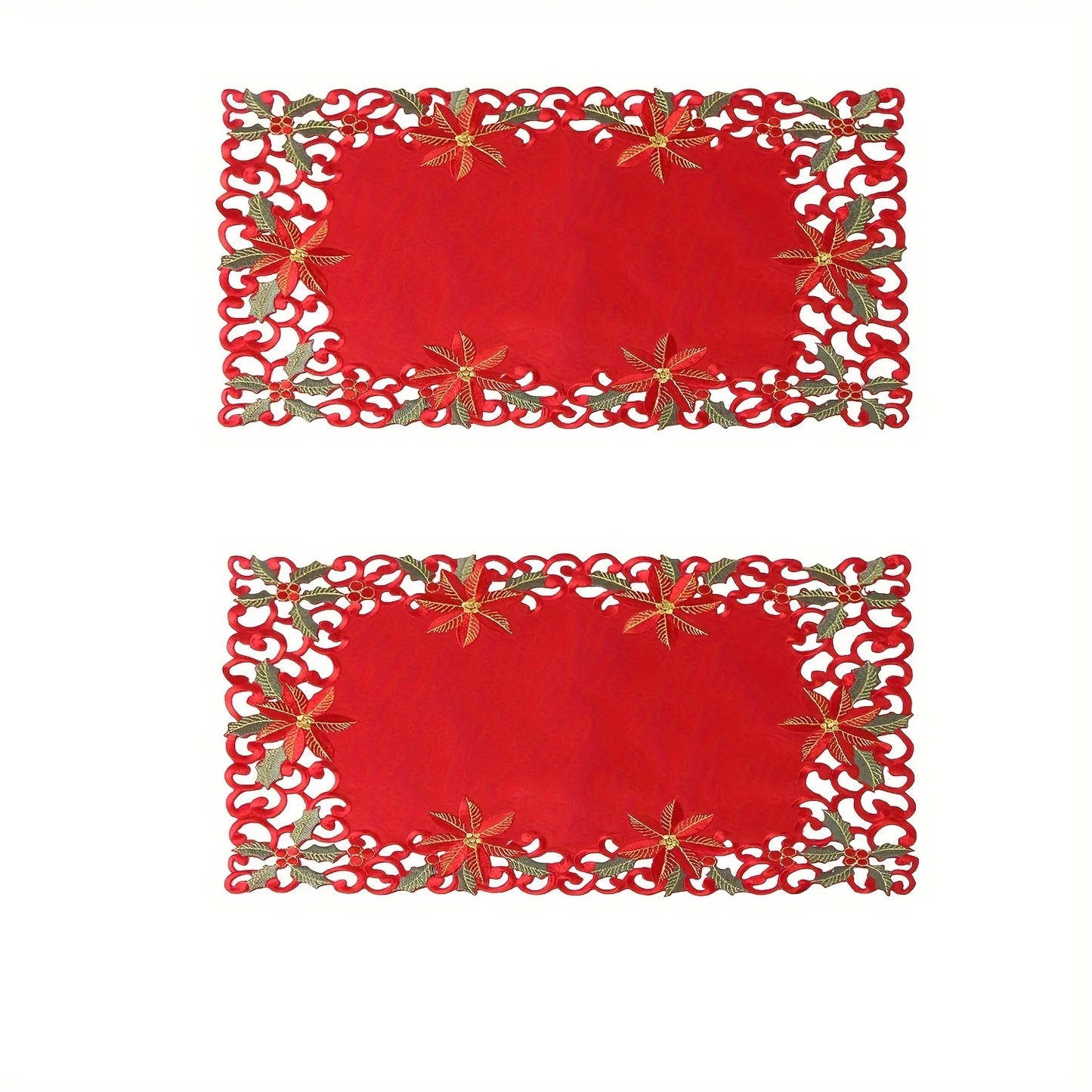 Placemat Red Christmas
