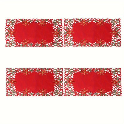 Placemat Red Christmas