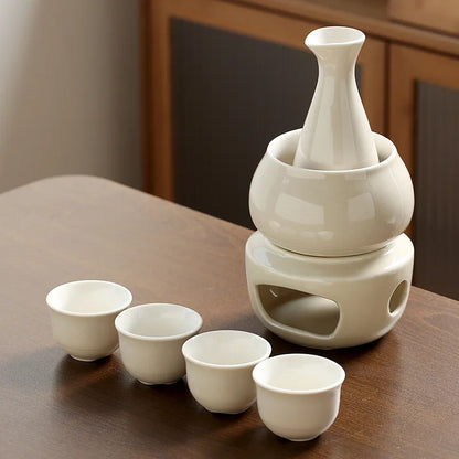 Set de Sake con Calentador Gero (10 Colores)