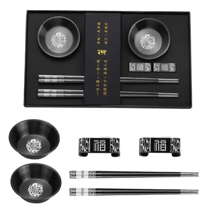 Set Regalo de Palillos de Acero Inoxidable Akashi (9 Modelos)