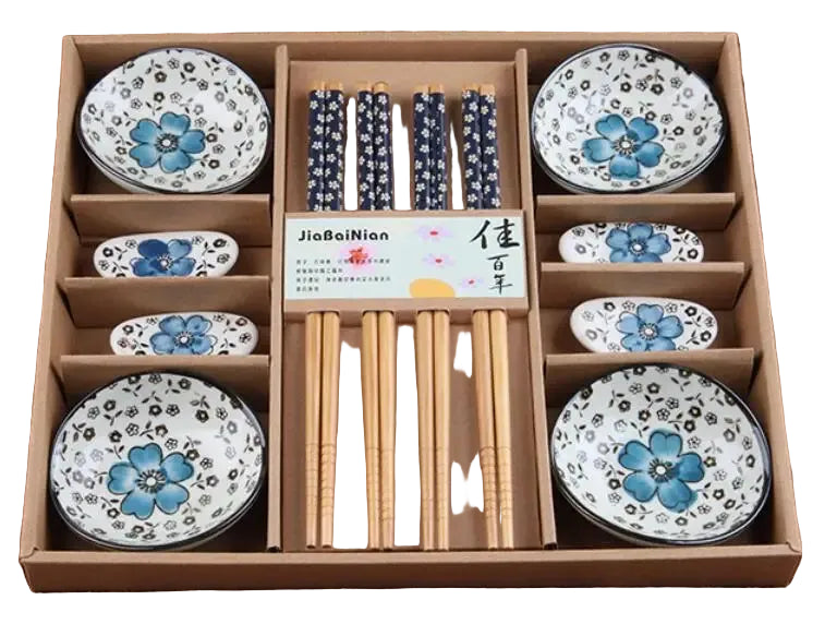 Set Regalo de Vajilla para Sushi Imari (3 Colores)