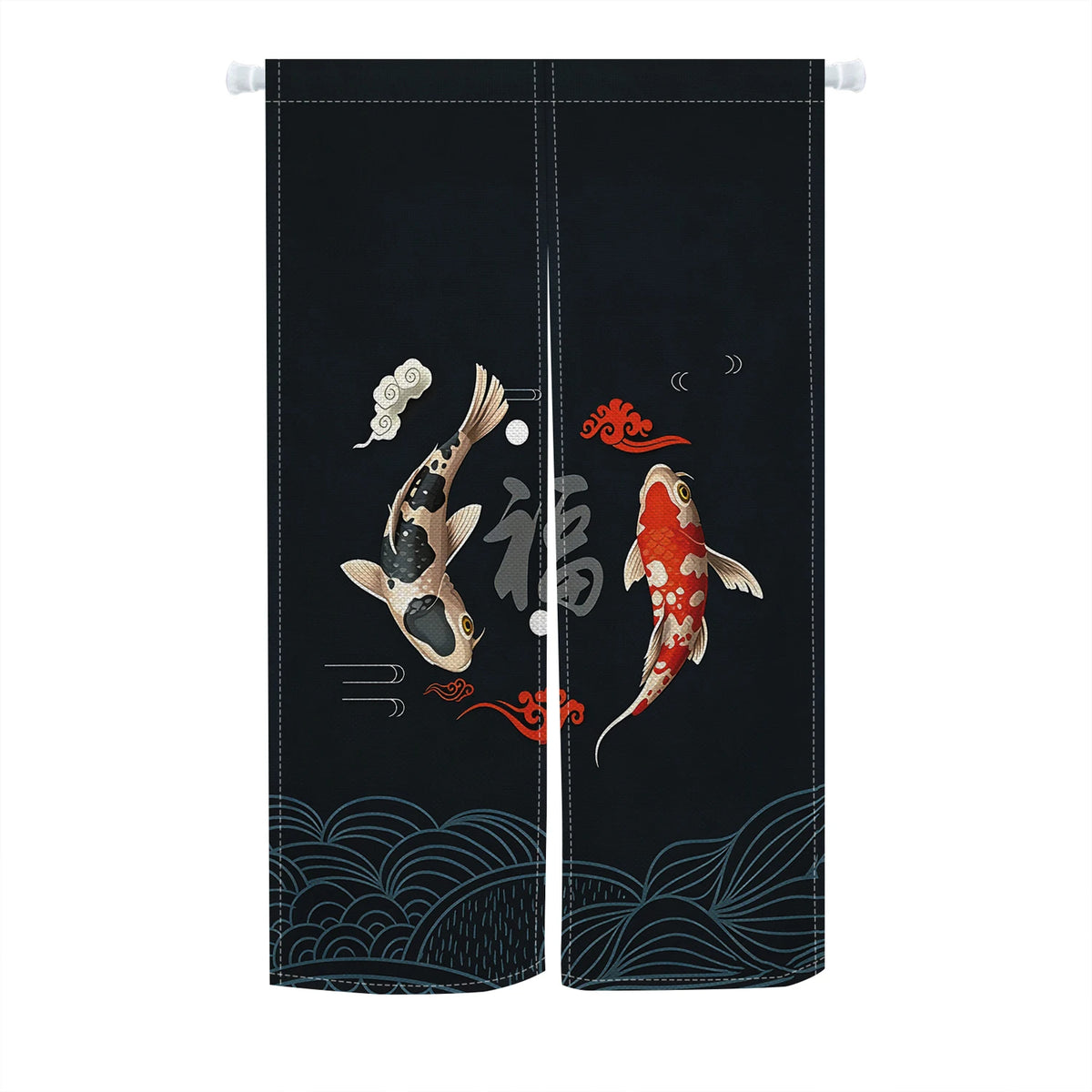 【JAPAN EXCLUSIVE】Unikko / Noren curtains Noren Curtain Machiko - Japanese Curtains - Noren - My Japanese Home