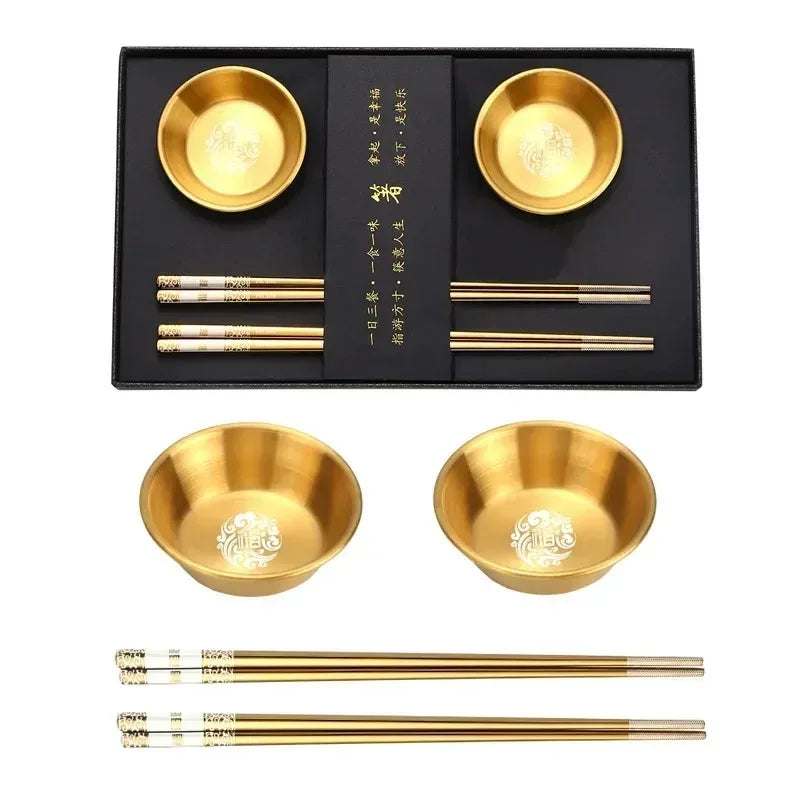 Set Regalo de Palillos de Acero Inoxidable Akashi (9 Modelos)