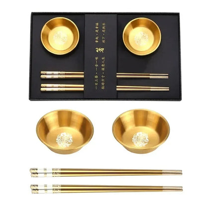 Set Regalo de Palillos de Acero Inoxidable Akashi (9 Modelos)