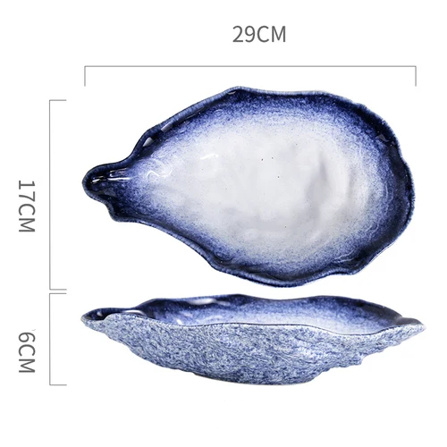 Creative Stone Oyster Plate Azami