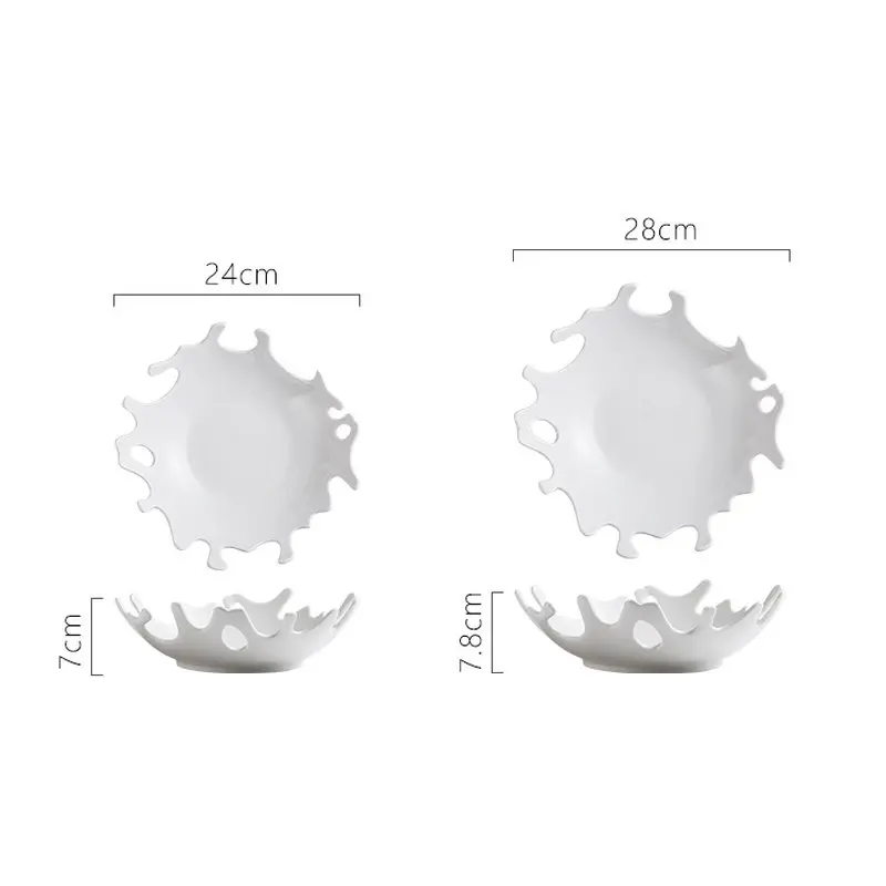 Creative Irregular Plate Oyuki