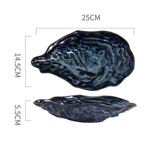 Creative Stone Oyster Plate Azami