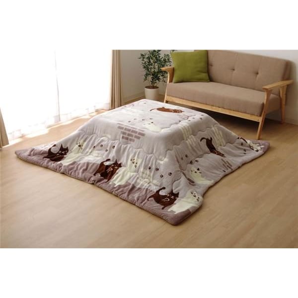 2 Kotatsu Blankets Shin - 190x240cm / GY Color - a