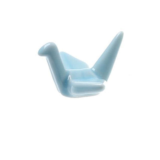 4 Chopstick Holders Origami Light Blue - Chopstick Holders