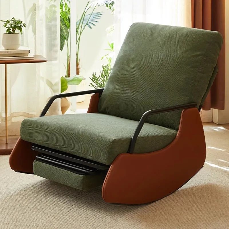 Asian Style Rocking Chair Rocking Chair Unzen - Tatami Chairs - My Japanese Home