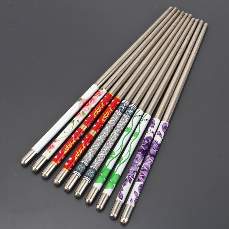 5 Metal Chopsticks Koshigaya - Chopsticks