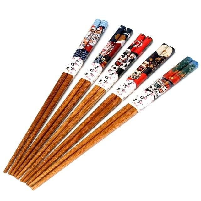 5 pair Chopsticks Akihiko - Chopsticks