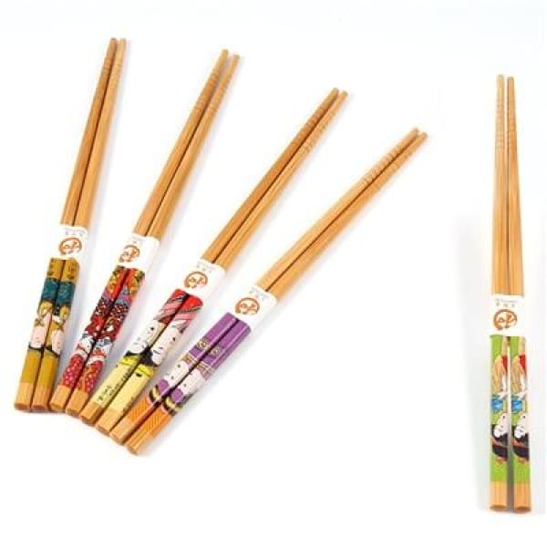 5 Wooden Chopsticks Saitama - B - Chopsticks