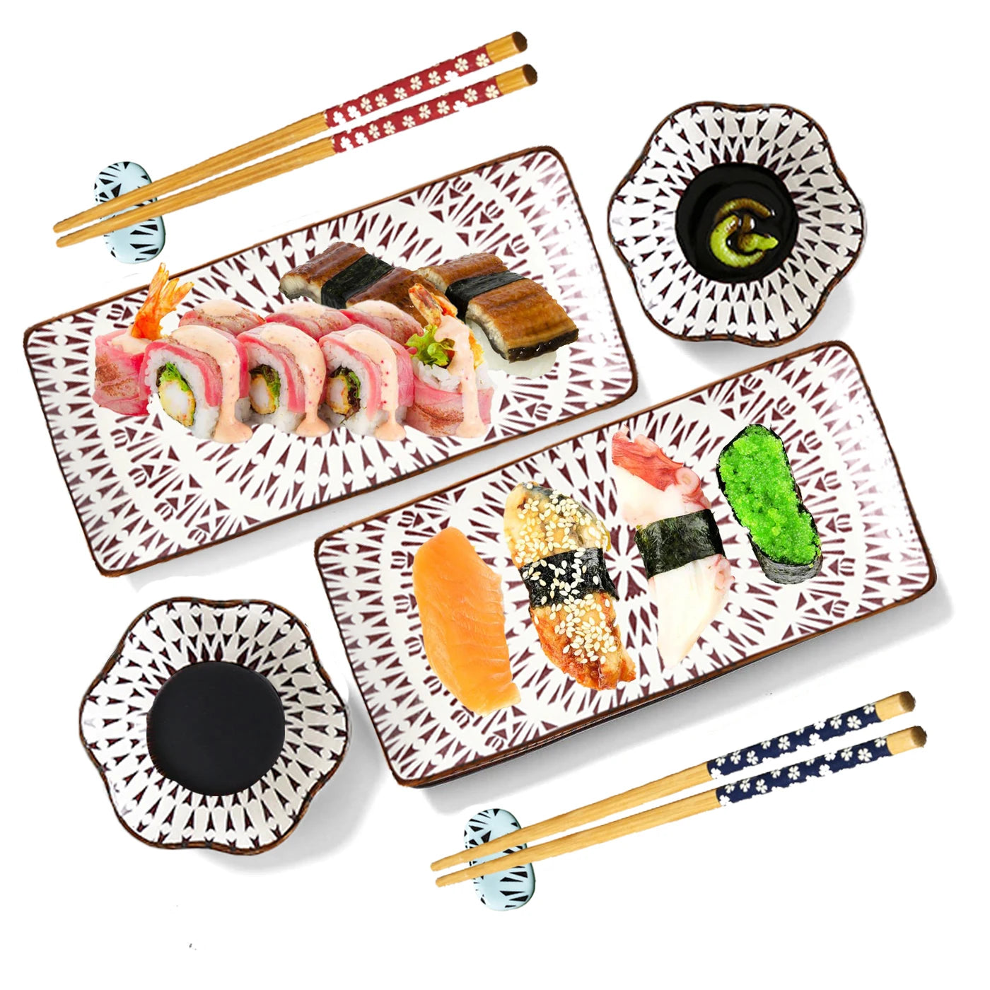 Sushi Dinnerware Set Hakuun