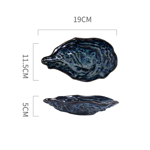 Creative Stone Oyster Plate Azami