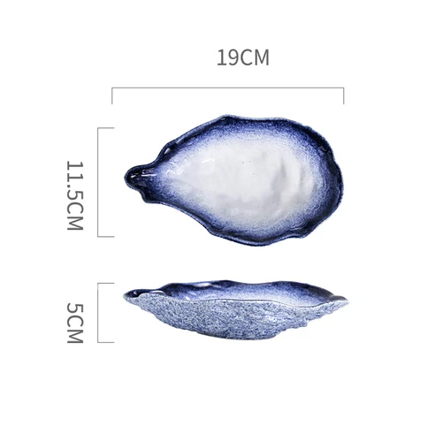 Creative Stone Oyster Plate Azami