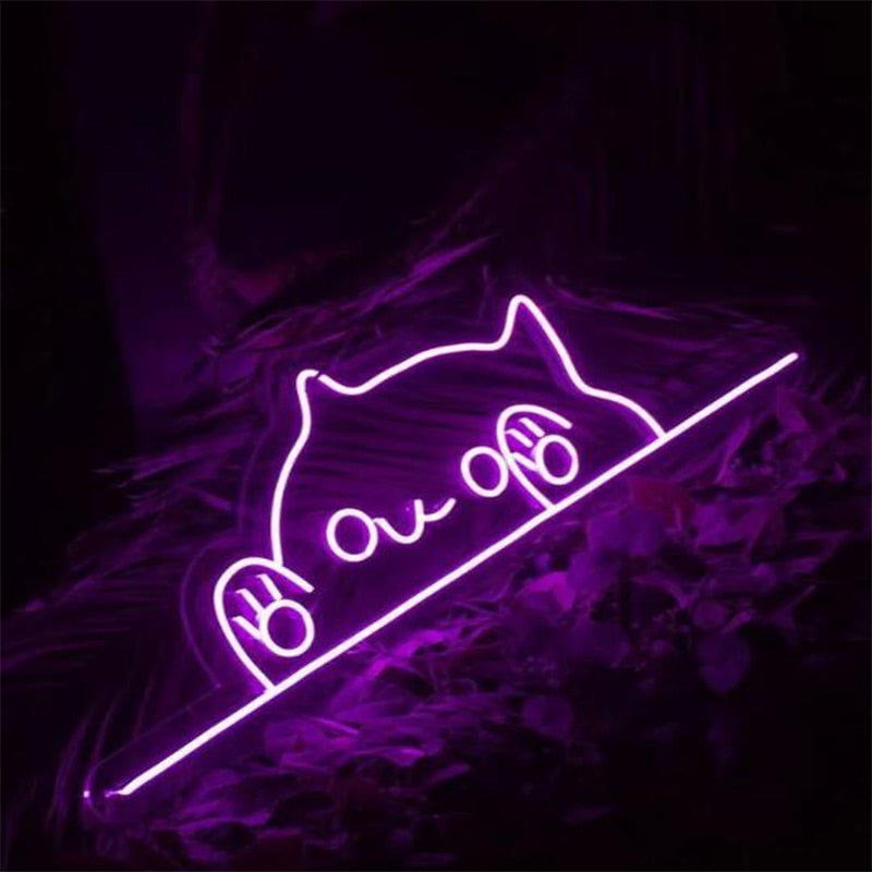 Cat Neon Light