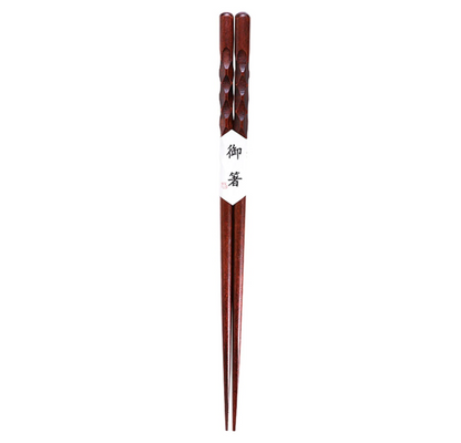 2 pares de palillos de madera Shimonoseki