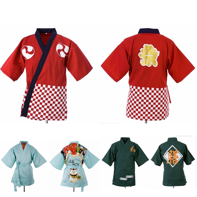 Japanese Chef Jacket Naka (16 Models)