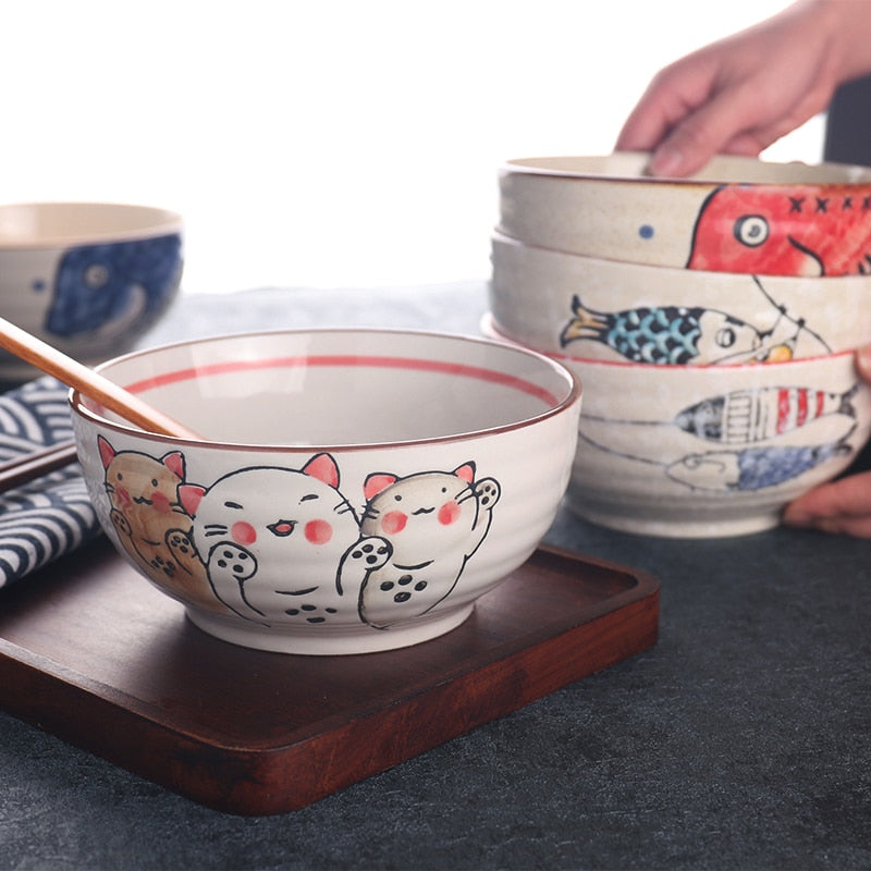 Japanese Sauce Bowl and Spoon Kanagawa