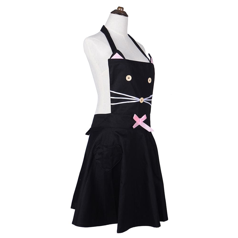Apron Japanese Cat - Kitchen Clothes
