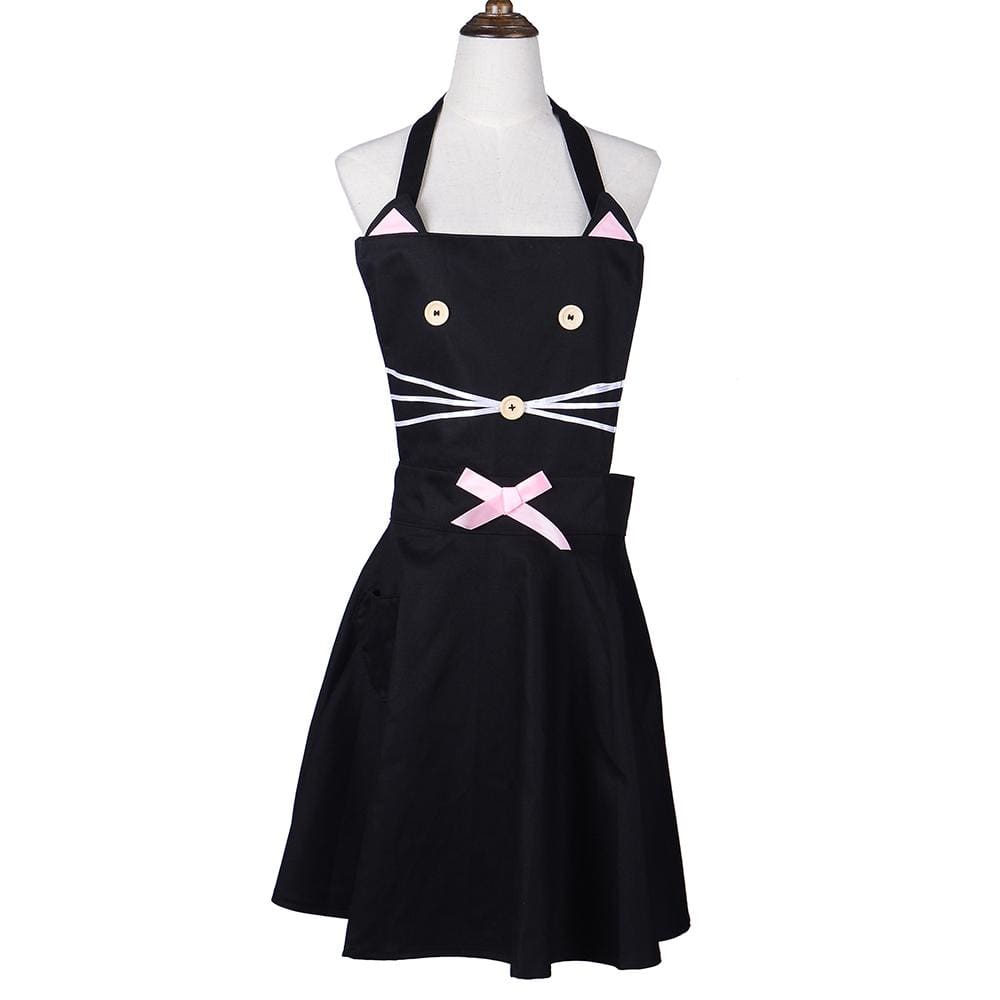 Apron Japanese Cat - Kitchen Clothes