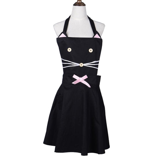 Apron Japanese Cat - Kitchen Clothes