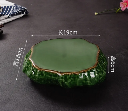 Plato de Sushi de Piedra Creativa Hekima