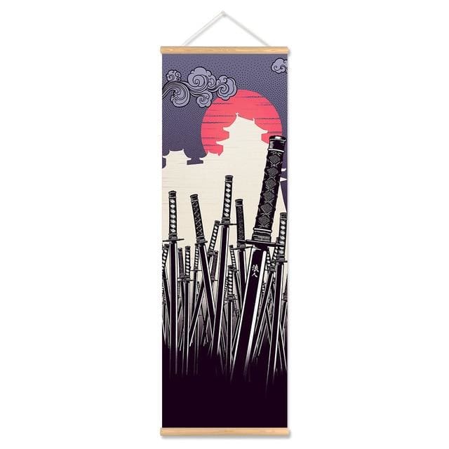 Canvas Samurai Set - Canvas Picture
