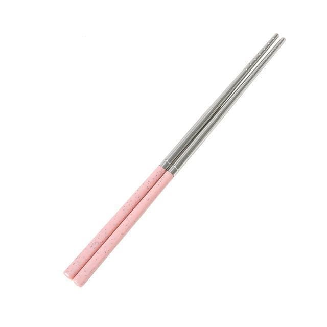Chopstick Utsunomiya - 18.6CM (7 3) Pink - Chopsticks