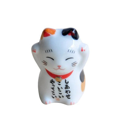 Chopsticks Holder Maneki Neko - B 3x4cm (1 2x1 6) - Chopstick Holders