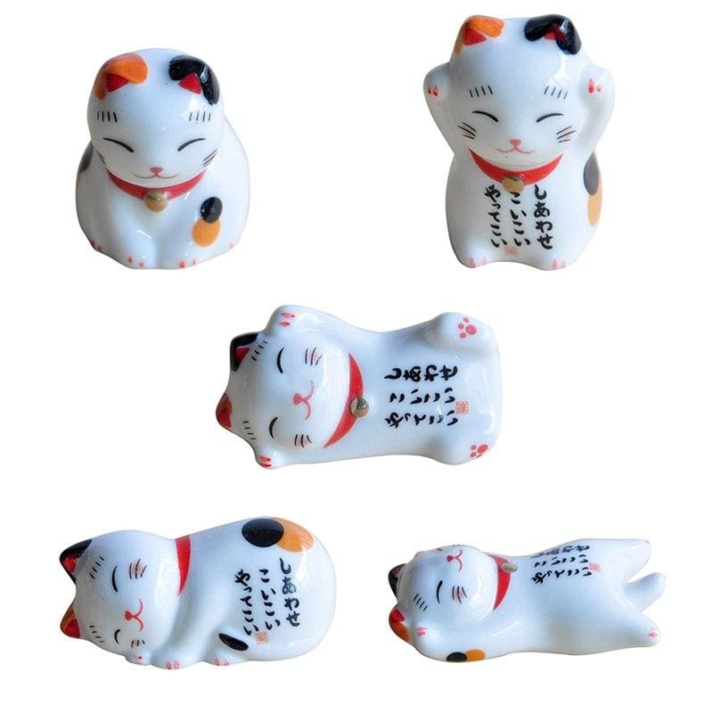 Chopsticks Holder Maneki Neko - Chopstick Holders