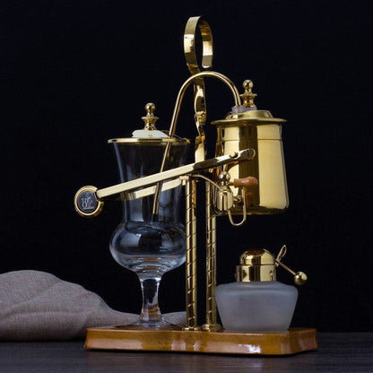 Vintage Style Luxury Coffee Maker  Belgian Royal Coffee Machines