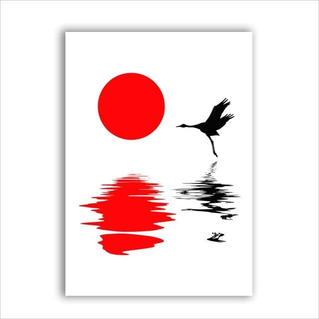 Crane Canvas Yukari - A / WHITE - a