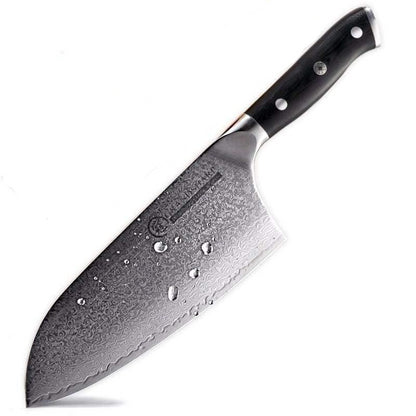 Damascus Deba Knife Yuna - Knives