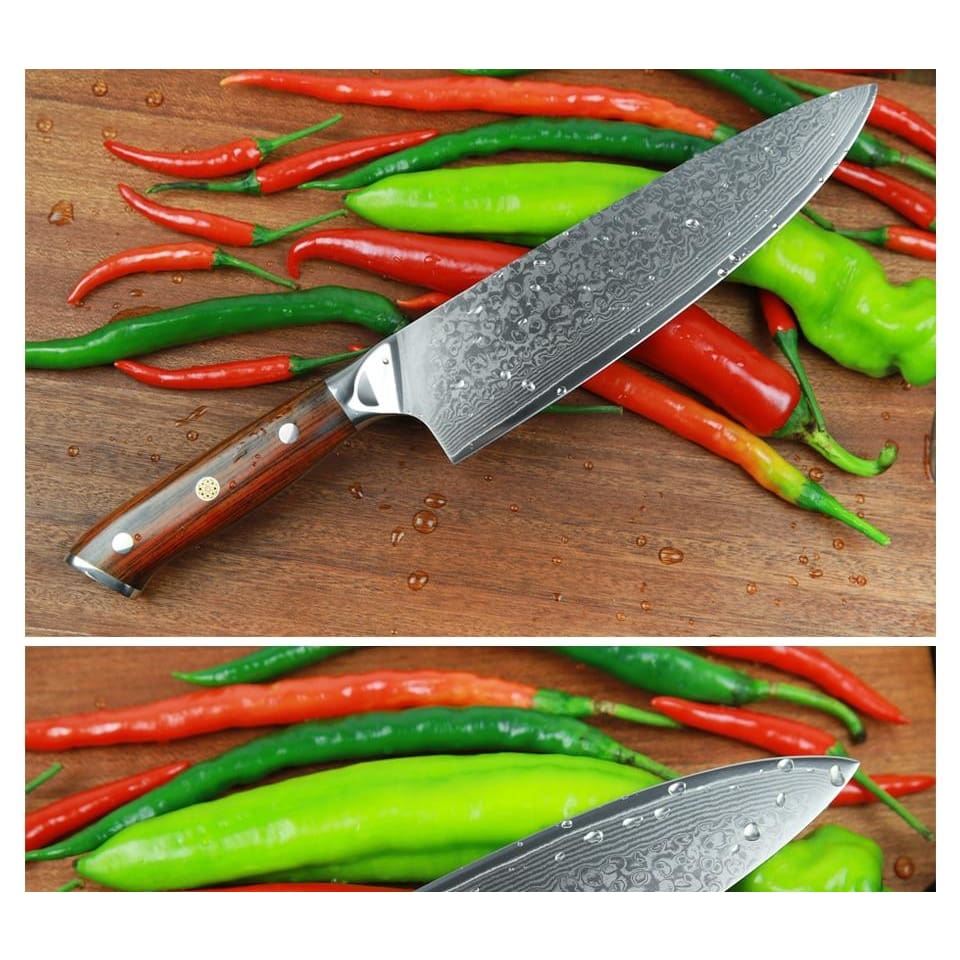 Damascus Knife Pippu - Knives