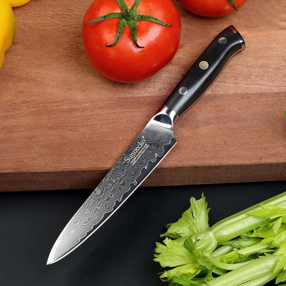 Damascus Knife Shisuniwa - Japanese Knives - Sashimi Knives – My