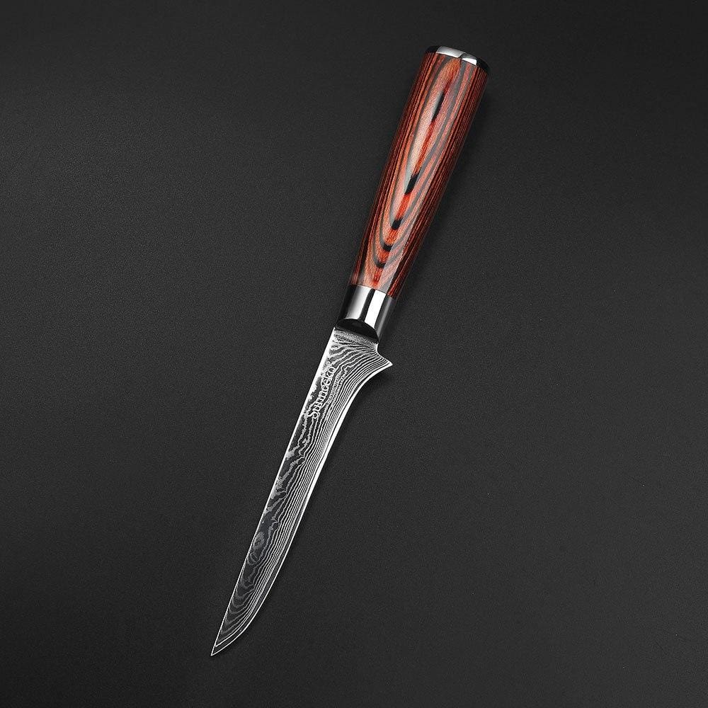 Damascus Knife Shunbetsu - Knives