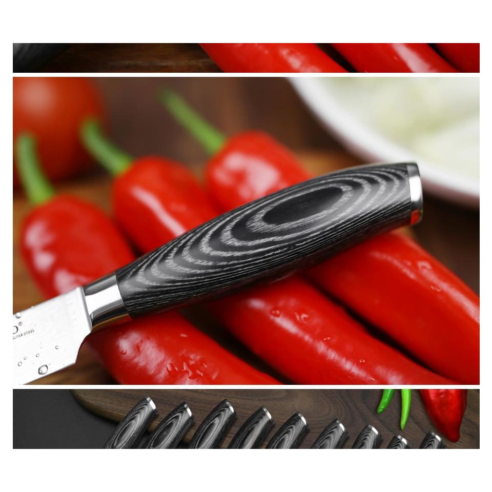 Damascus Knife Takami - Knives