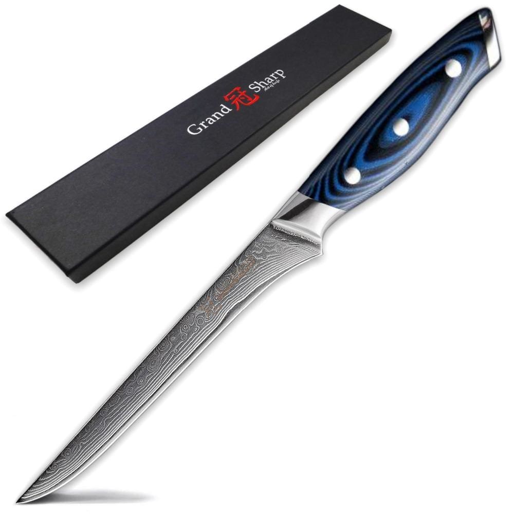 Damascus Knife Tomamu - Knives