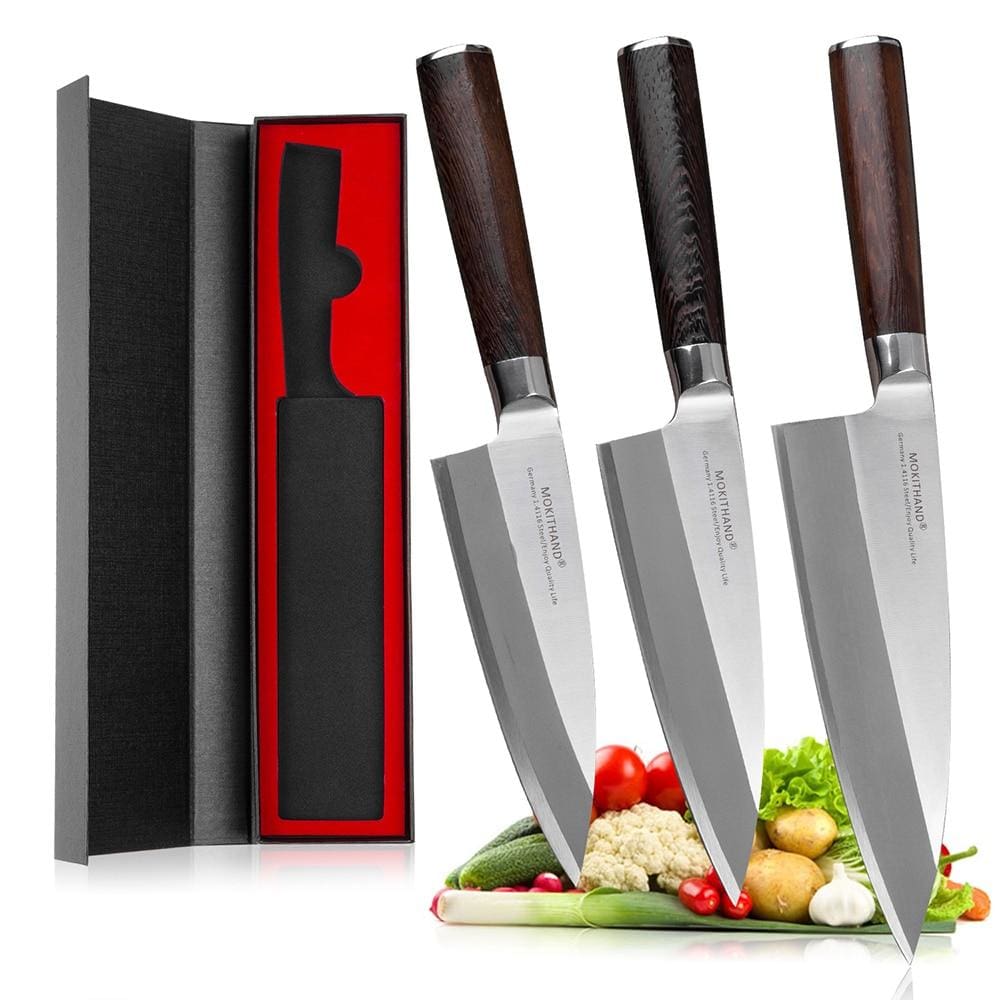 Deba Damascus Knife Shun - Knives