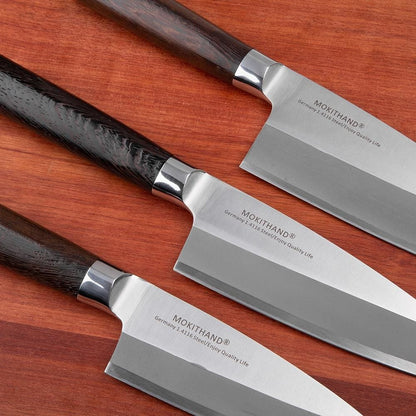 Deba Damascus Knife Shun - Knives
