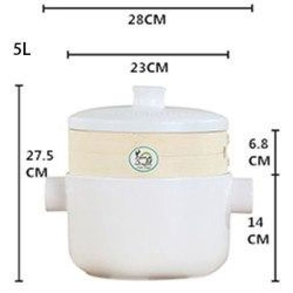 Donabe with Steamer Tenkawa - 2.5L C - Pots & Pans