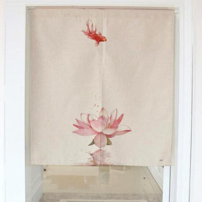 Door Curtain Maebashi - 80X90cm (31.5x35.4) / Tube Curtain - Curtains