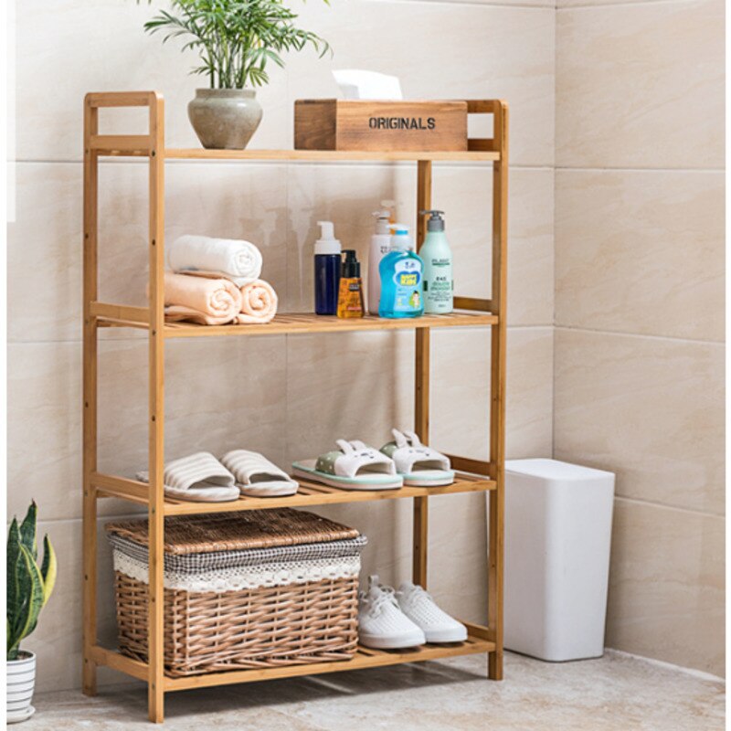 Shelf Bathroom - Bathroom Furniture - Bamboo Shelves - My Japanese