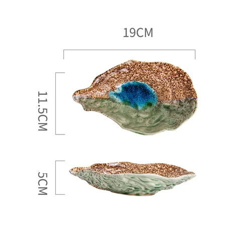 Creative Stone Oyster Plate Azami