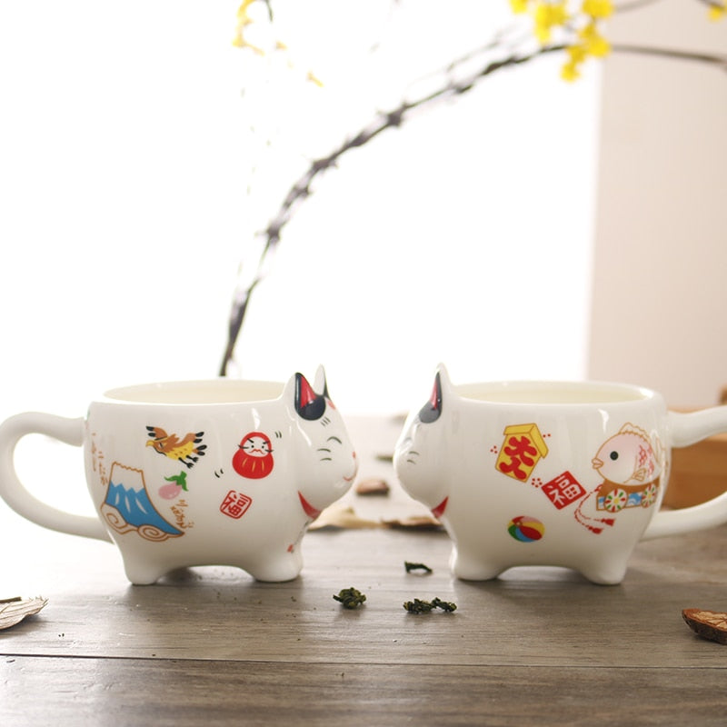Lucky Cat Tea Set Aino