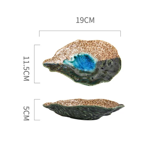 Creative Stone Oyster Plate Azami
