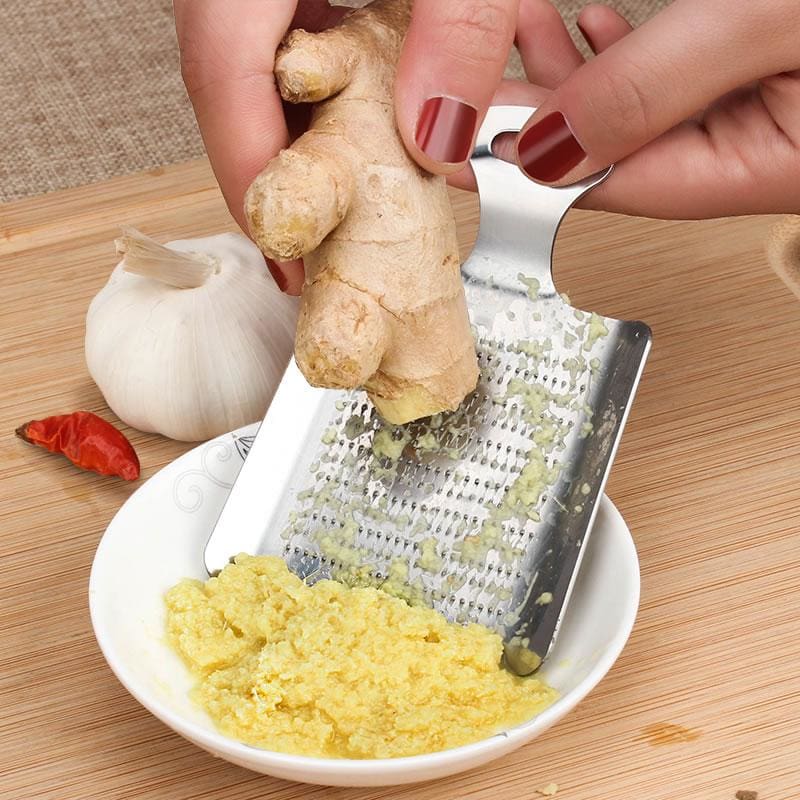 Grater Ginger Spoon Grinder Garlic Stainless Steel Oroshi Kitchen